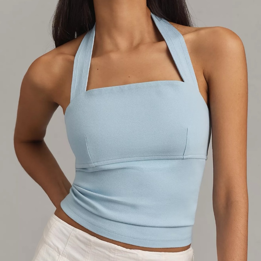 By Anthropologie, XS halter top